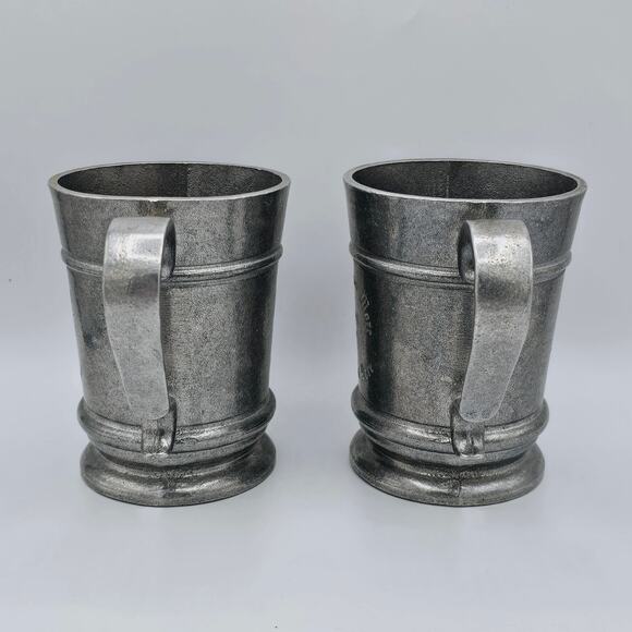 Pewter Mugs St Thomas More Days of Your 1991 Commemorative Set of 2 - Picture 2 of 10